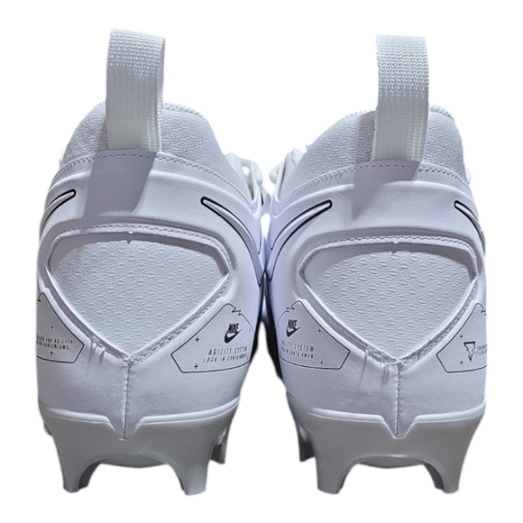 Nike Alpha Menace Pro 3 MID Football Cleats CT6649-109 NEW Men's Size 11.5 - Picture 4 of 8